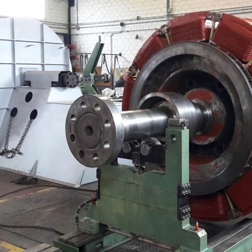 Máquina en forma de disco